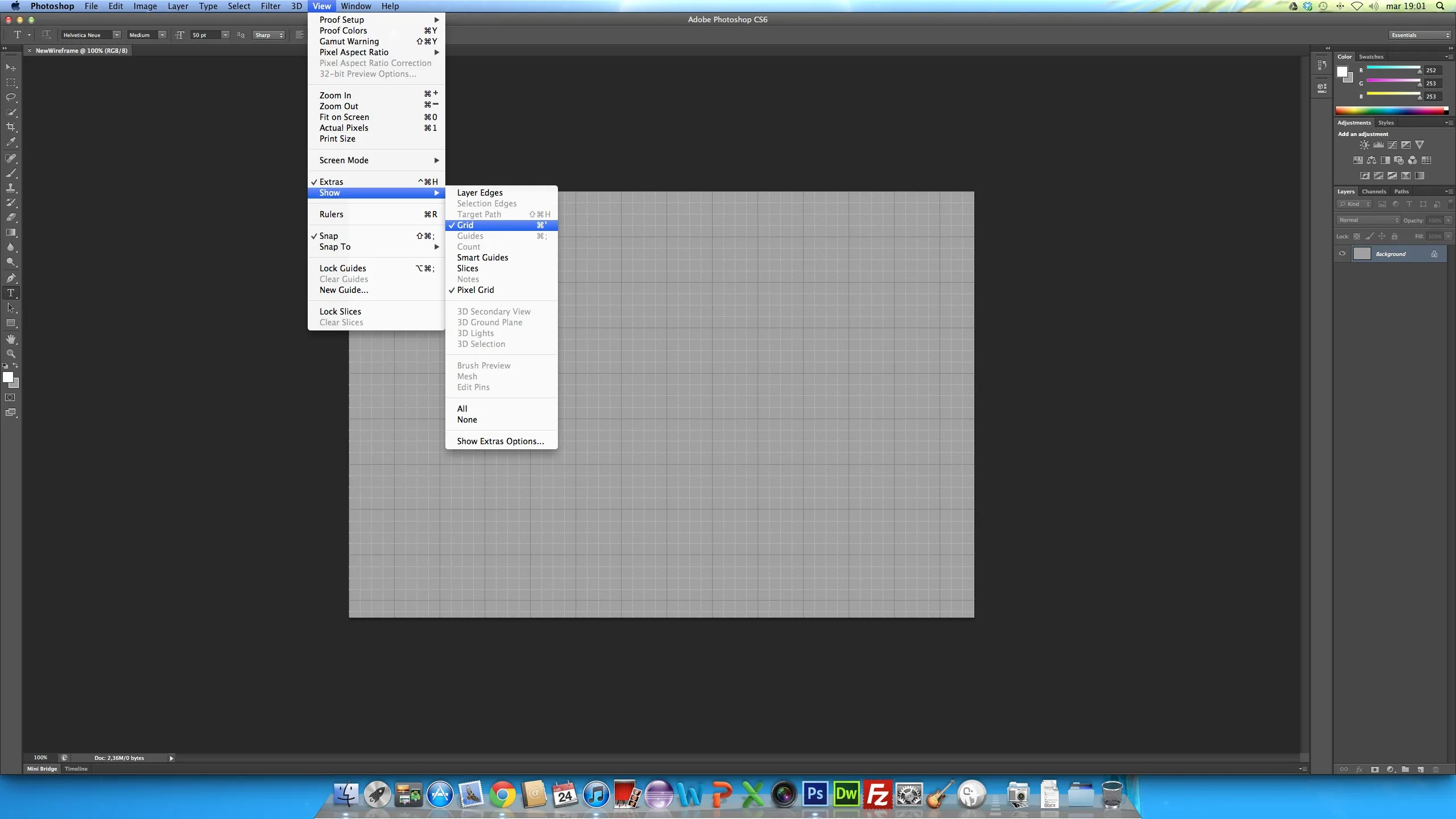 Divisione in griglie